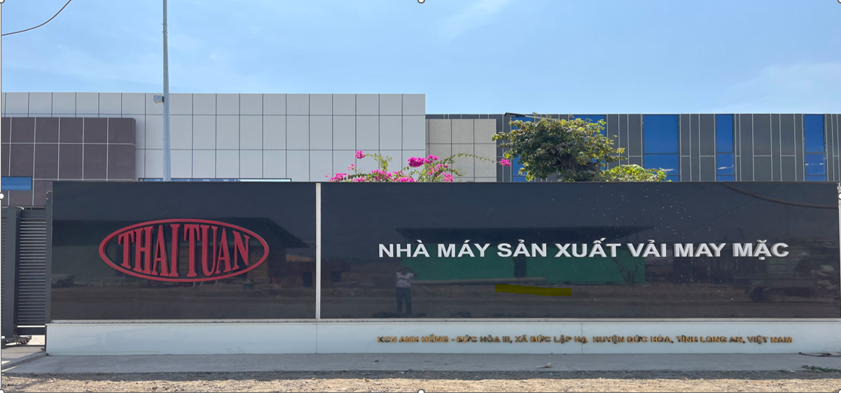 Nhà máy nhuộm Thái Tuấn